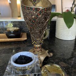 Sultana Bookstore - Oud/bukhoor burner and the best bukhoor ever, Arooq Al Dahab.