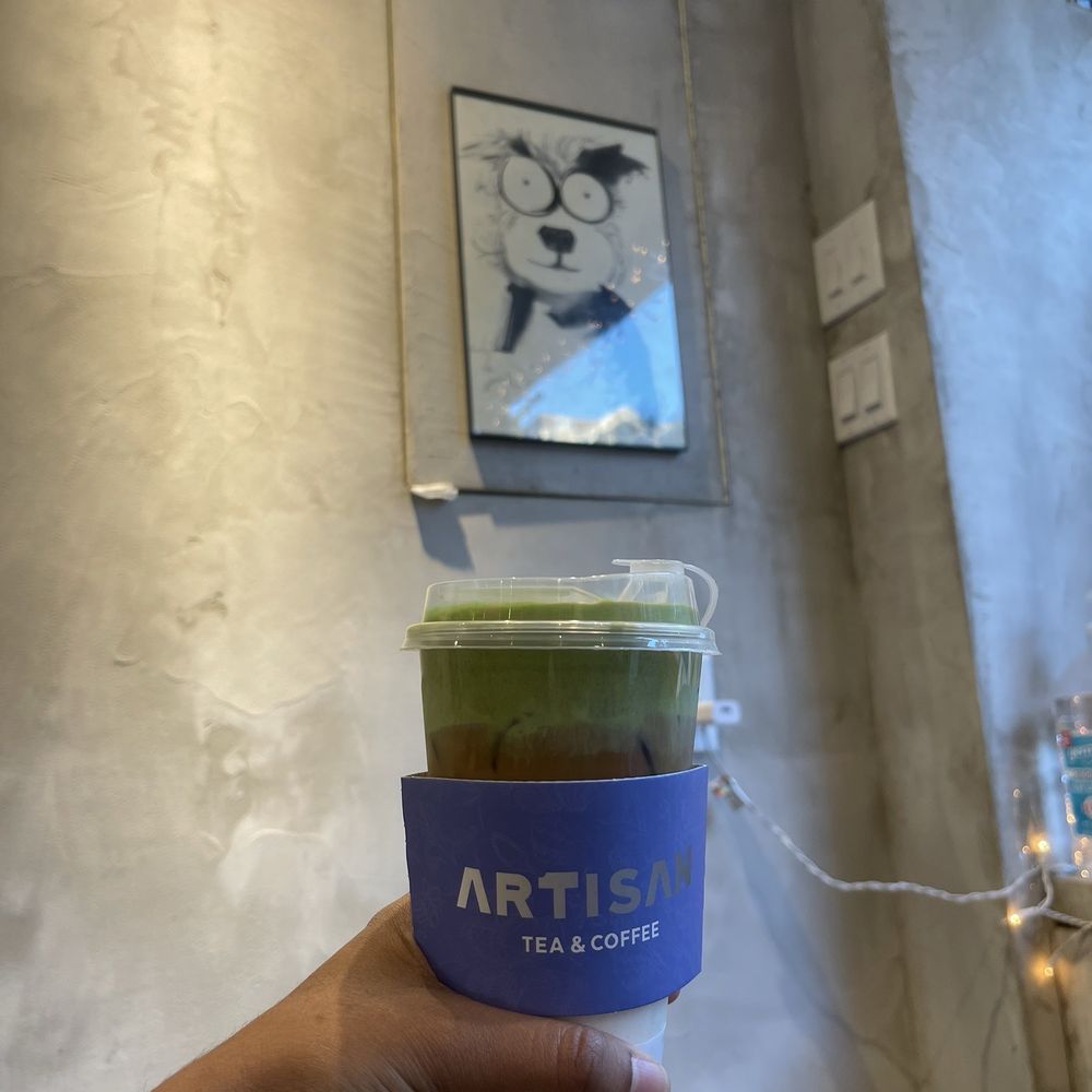 Artisan Tea & Coffee - Pistachio Rose Latte - Coffee & Tea Near Me - Jackson Heights, New York Artisan Tea & Coffee - Pistachio Rose Latte - Coffee & Tea Near Me - Jackson Heights, New York