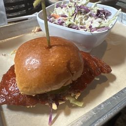 Korean Fried Chicken Sliders