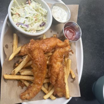 Culinary Dropout - Beer Battered Fish & Chips - New American Near Me - San Diego, California