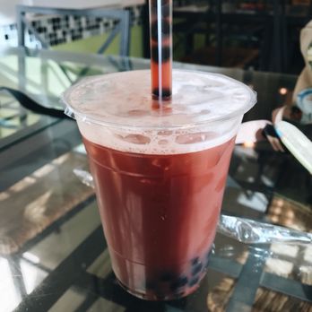 Formosa Tea Time - Strawberry black tea C: - Coffee & Tea Near Me - Anaheim, California