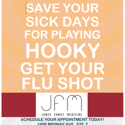 Jones Family Medicine - Get Your Flu Shot Today!