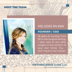VIP Concierge Care - Meet me Founder and CEO of VIP CONCIERGE CARE