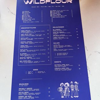 Wildflour - Menu - Delis Near Me - San Diego, California