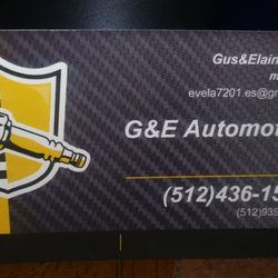 G&E Mobile Mechanic - G&E Mobile Mechanic 5129391836 quotes