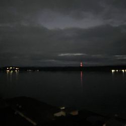 Anchor Inn & Suites - Jew from room at night on balcony.