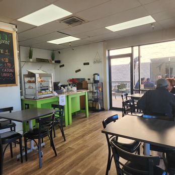Cajun Breakfast Joint - Dining area consists of three 4 top tables and one 2 top table - Breakfast & Brunch Near Me - Phoenix, Arizona