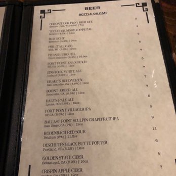 Woodbury - Beer menu - Gastropubs Near Me - San Francisco, California Woodbury - Beer menu - Gastropubs Near Me - San Francisco, California