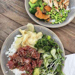 Japanese Wasabi Ahi Poke