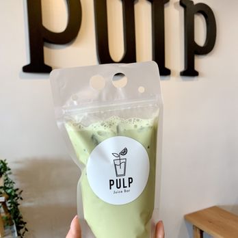Pulp Juice Bar - Matcha Milk Tea - Juice Bars & Smoothies Near Me - Orange, California