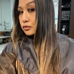 Before cut & color