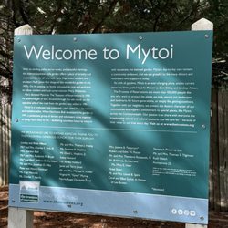 Mytoi Japanese Gardens - Signage