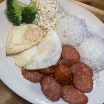 808 Cafe - Sausage breakfast plate - Asian Fusion Near Me - Las Vegas, Nevada