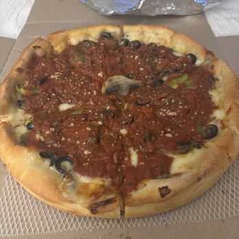 Rosati's Pizza - Small Chicago Deep Dish Pizza (12") - Pizza Near Me - Addison, Illinois