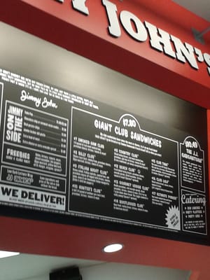 Menu photo 5 Jimmy John's Livermore, CA