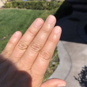 KV Nail & Spa - Simple mani - Day Spas Near Me - Costa Mesa, California