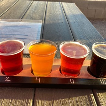 575 Brewing Company - Delightful fruity flight! - Breweries Near Me - Alamogordo, New Mexico