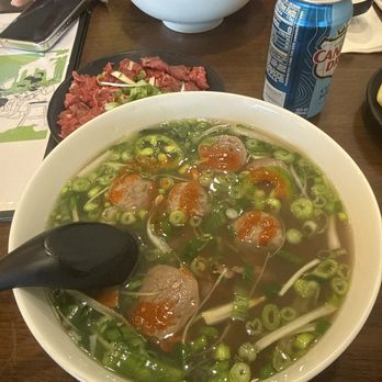 Pho Now - Beef meatball pho - Vietnamese Near Me - San Jose, California