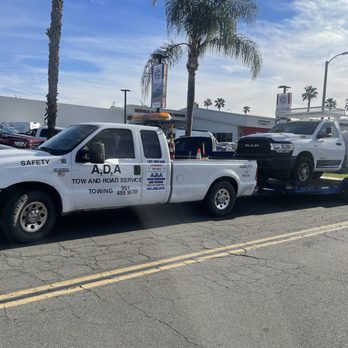 ADA Road Service And Towing - ADA Hauling a truck from the dealer ship! - Roadside Assistance Near Me ADA Road Service And Towing - ADA Hauling a truck from the dealer ship! - Roadside Assistance Near Me