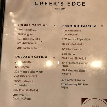 Creek's Edge Winery - Wineries Near Me - Lovettsville, Virginia