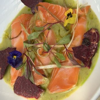 La Costanera - Salmon tiradito special - Peruvian Near Me - Half Moon Bay, California