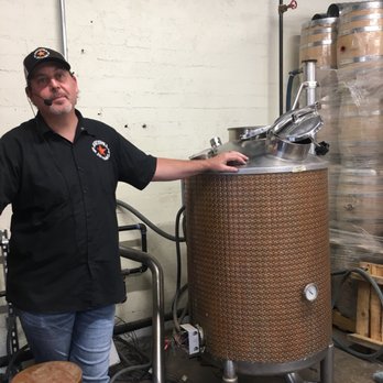 Arizona Distilling - Buy the tour and talk with this guy! Showing off their gin distiller here. - Distilleries Near Me - Mesa, Arizona