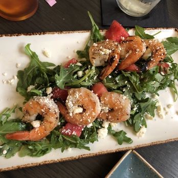 Olives And Peppers - Watermelon shrimp salad - Italian Near Me - Greensburg, Pennsylvania