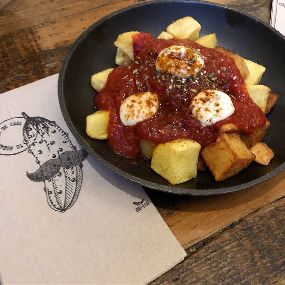 Perro Viejo - Patatas bravas - very good - Tapas Bars Near Me - Seville, SE Perro Viejo - Patatas bravas - very good - Tapas Bars Near Me - Seville, SE
