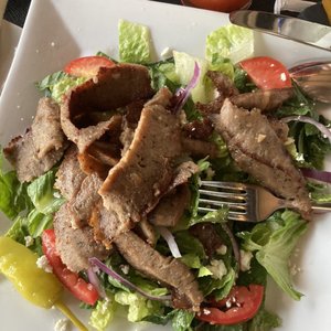Photo of Euphoria XIX Grill - San Diego, CA, United States. Gyro Salad