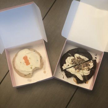 Crumbl - Redlands - The first is Sour Patch and the second cookie is Heath cake which is like a brownie and so heavenly - Bakeries Near Me - Redlands, California