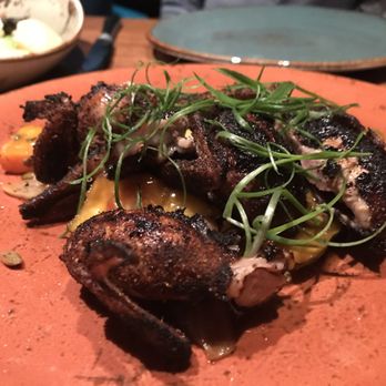 Mountain Standard - Coffee and cocoa rubbed quail ($33) - New American Near Me - Vail, Colorado Mountain Standard - Coffee and cocoa rubbed quail ($33) - New American Near Me - Vail, Colorado
