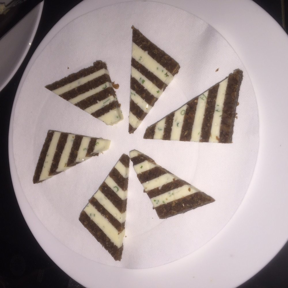 German Gymnasium - Amazing pumpernickel and butter layered bread -- delicious and creative - German Near Me - London, XGL