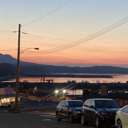 Archipelagos Bistro - Sunset view from restaurant window