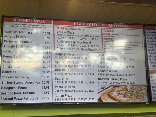 Menu photo 4 Pazzo Pizzeria Los Angeles, CA