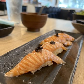 Yuubi Sushi - Truffle salmon - Sushi Bars Near Me - Beaverton, Oregon Yuubi Sushi - Truffle salmon - Sushi Bars Near Me - Beaverton, Oregon