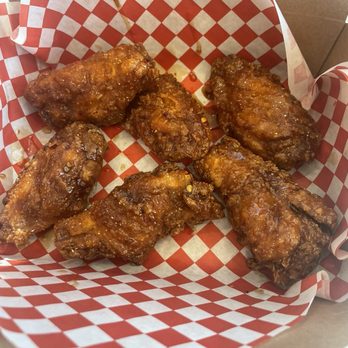 Seoul Time - Soy Garlic chicken wings - Korean Near Me - Los Angeles, California Seoul Time - Soy Garlic chicken wings - Korean Near Me - Los Angeles, California