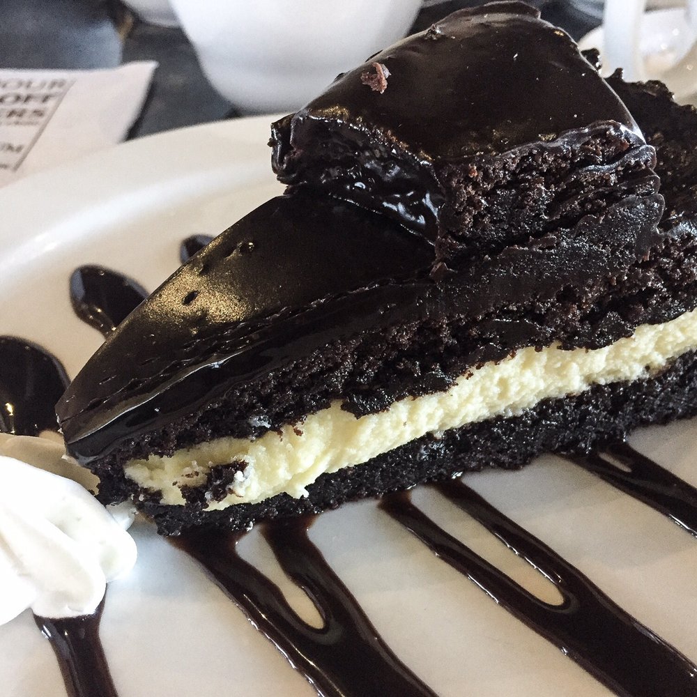 Symposium Cafe Restaurant Markham - Chocolate brownie cheesecake! - Breakfast & Brunch Near Me - Markham, Ontario