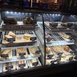 Cappuccino's Coffee and Pastry Bar - What is in display case this morning!