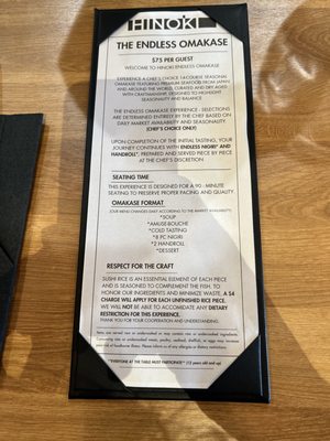 Menu photo 2 Hinoki Frisco, TX Menu photo 2 Hinoki Frisco, TX