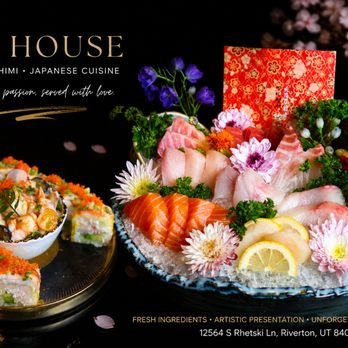 J & C House - Sushi Bars Near Me - Riverton, Utah