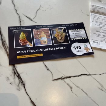 Uji Time Dessert - 10% off until April 30th it smells so good when you walk in - Desserts Near Me - Concord, California