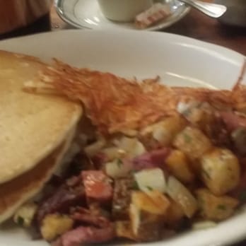 Ted's Bulletin 14th - Pancakes with corned beef hash - Breakfast & Brunch Near Me - Washington, DC, District of Columbia Ted's Bulletin 14th - Pancakes with corned beef hash - Breakfast & Brunch Near Me - Washington, DC, District of Columbia