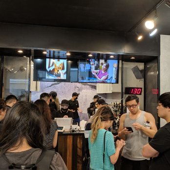 Tiger Sugar - Interior of the boba shop. - Bubble Tea Near Me - New York, New York Tiger Sugar - Interior of the boba shop. - Bubble Tea Near Me - New York, New York