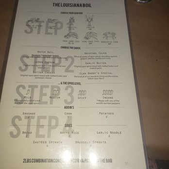 Claw Daddy's - the menu - Cajun/Creole Near Me - Brooklyn, New York