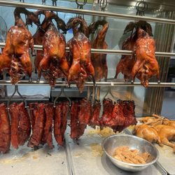 Yummy Wok N Bbq House - Selection of BBQ on display