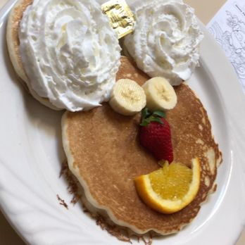 Peg's Glorified Ham & Eggs - Minnie Mouse pancake for the little one!! - Breakfast & Brunch Near Me - Reno, Nevada Peg's Glorified Ham & Eggs - Minnie Mouse pancake for the little one!! - Breakfast & Brunch Near Me - Reno, Nevada