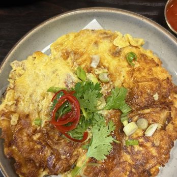 Kin Khao - Omelette with Ground Chicken was Egg-cellent - Thai Near Me - Monrovia, California