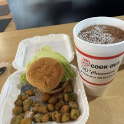 Cook Out - 8/26/26- Today's lunch.