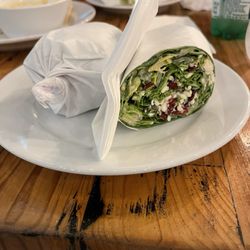 Cafe Del Soul - Mediterranean Greens wrap