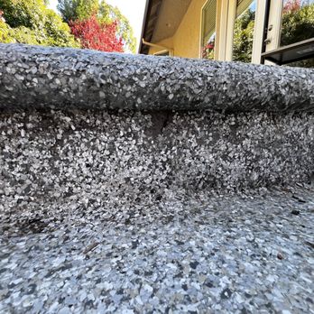 Perryman Painting & Remodeling - The coating is flaking and crumbling on all the steps - Painters Near Me - Rocklin, California Perryman Painting & Remodeling - The coating is flaking and crumbling on all the steps - Painters Near Me - Rocklin, California